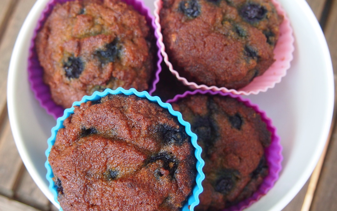 Blueberry OR Raspberry Gluten Free Muffins