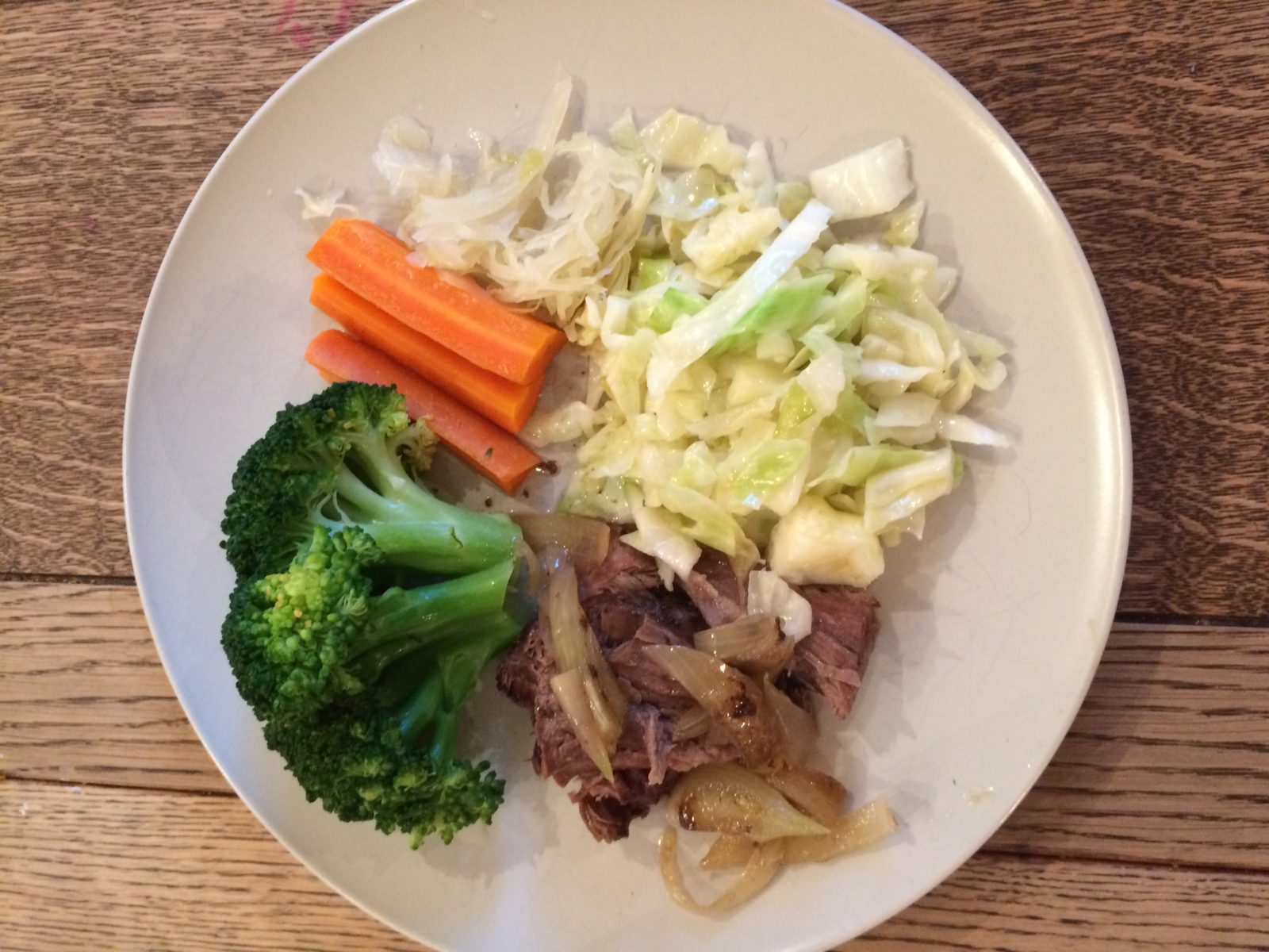 Healthy dinner