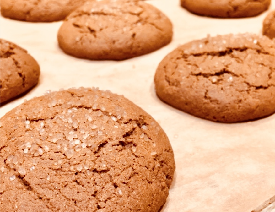Melt-In-Your-Mouth Healthier Gluten-Free Gingerbread Cookies