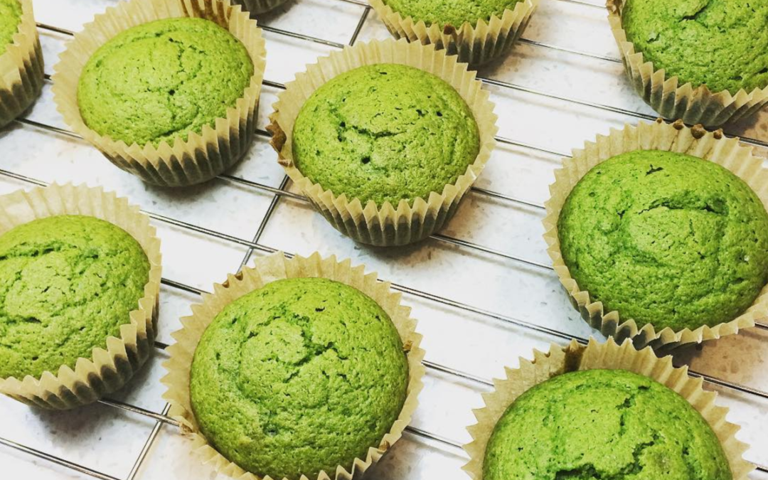Sweet Green Muffins (gluten-free)
