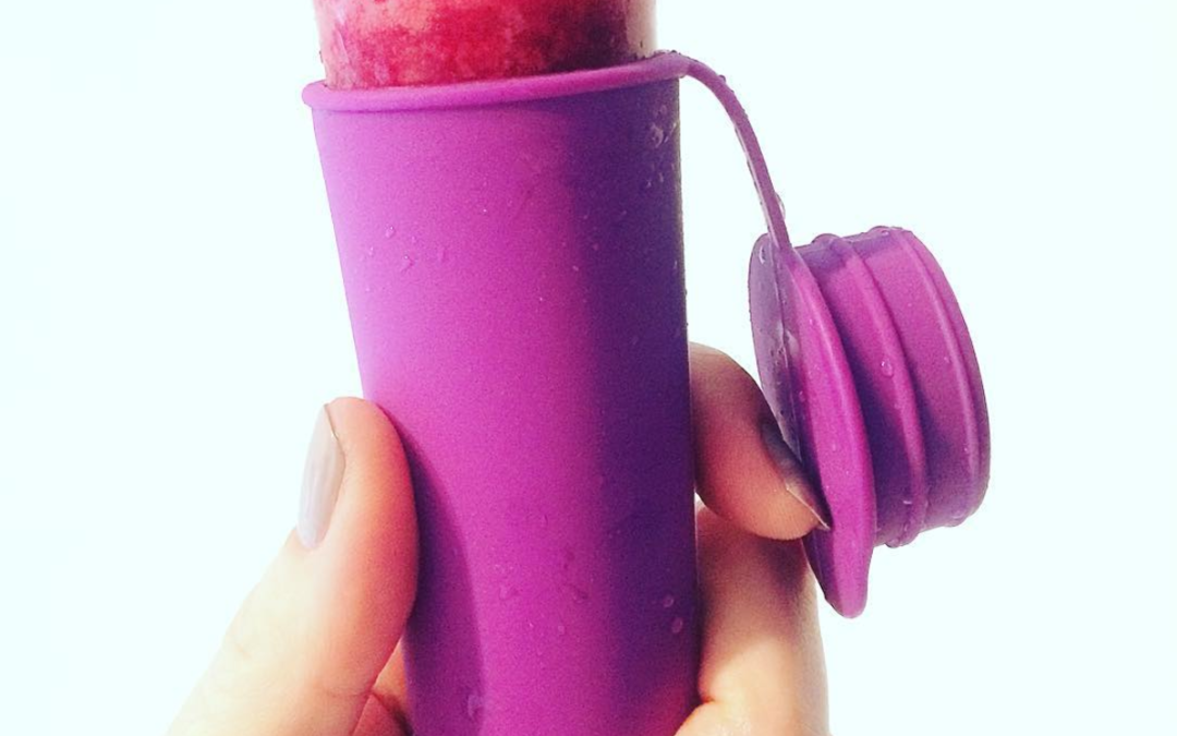 Coconut Water Cherry Pops